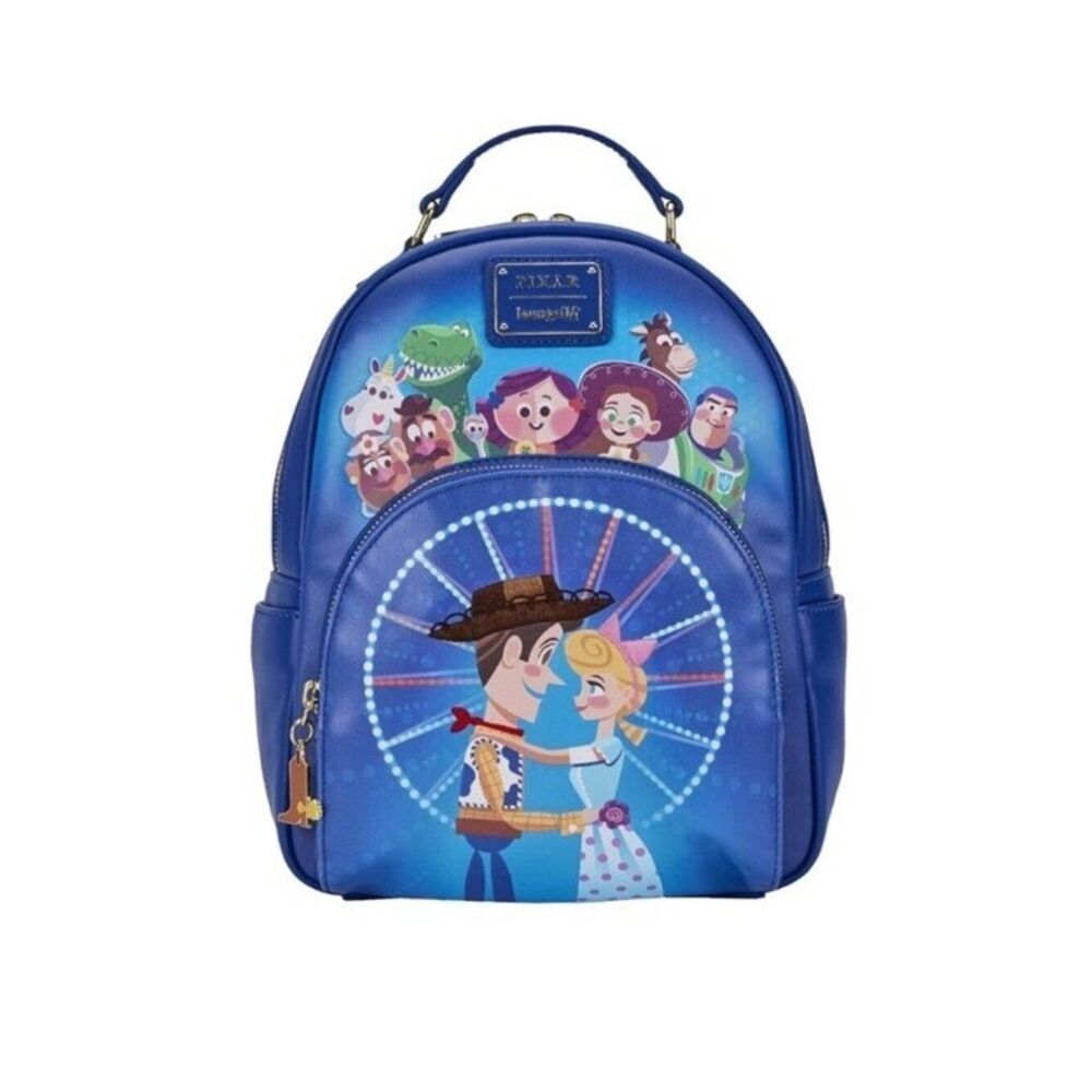 Loungefly Pixar Toy Story Woody BO PEEP Backpack Rex Potato Head Forky NWT